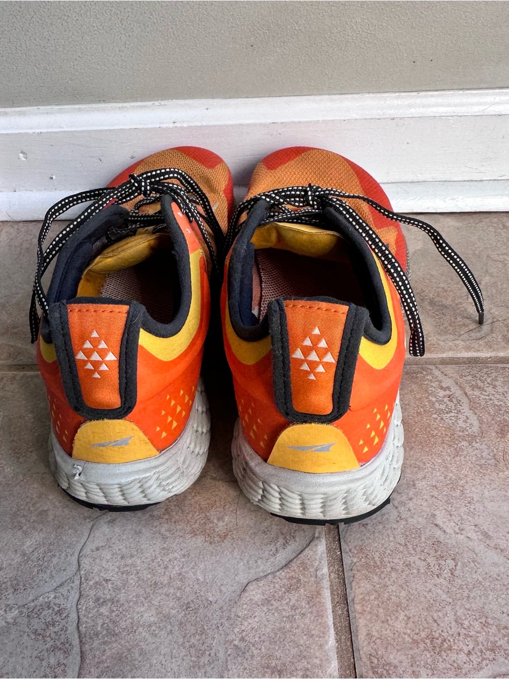 Altra Timp 4 Orange Trail Running Hiking sneaker shoes - Picture 6 of 11